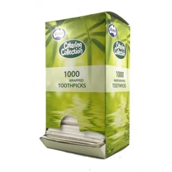Toothpicks Indiviually Wrapped x 1000