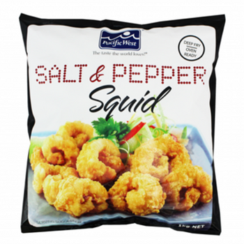 Pacific West Salt & Pepper Squid 1kg Bag