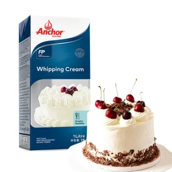 Anchor Whipped Cream 1 litre with cake