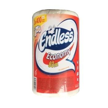 Endless Kitchen Paper Towel Rolls 2 Ply 400 Sheets