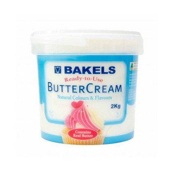 Bakels Vanilla Buttercream Icing 2kg Pail