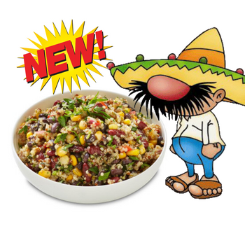 Mexican Quinoa & Bean Salad 2.5kg fresh salad product image