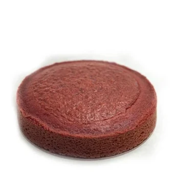Naked Un-Iced Round Red Velvet Cake 9 Inch