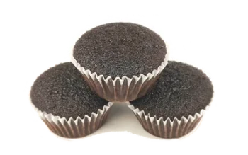 Naked Un-Iced Chocolate Cupcakes 16 Pack