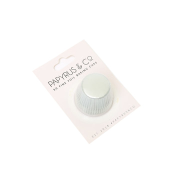 Mini White Baking Cups 50 Pack