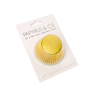 Gold Baking Cups 50 Pack