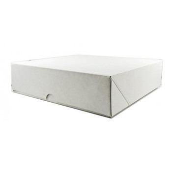 White Cake Box For Tarts  9"