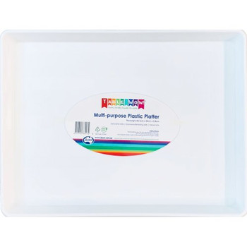 Reusable Multi Purpose Rectangle Platter For Slab Cakes Reusable Multi Purpose Rectangle Platter For Slab Cakes