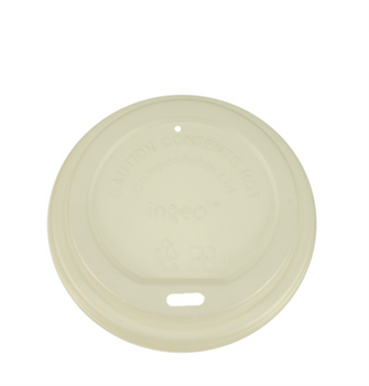 Compostable Hot Cup Travel Sipper Lids 50 Pack