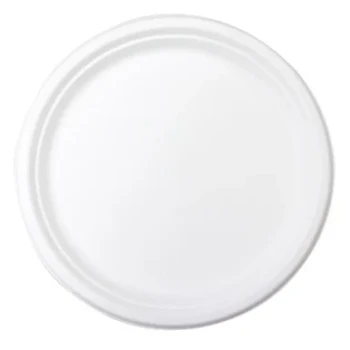 Round 10" Natural Fibre Dinner Plates 25 Pack