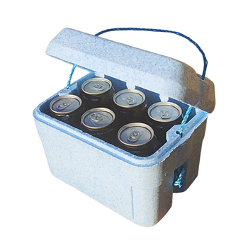 Polystyrene 4 Litre Blue Midget Esky Box