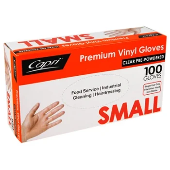 Small Vinyl Gloves 100 Pack