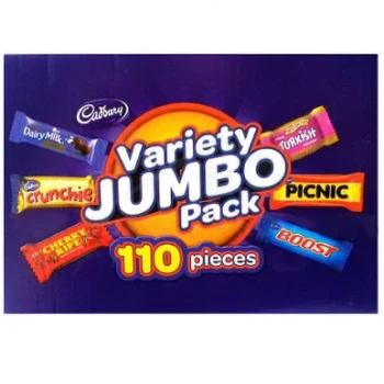 Cadbury Variety Jumbo Pack 110 Pieces
