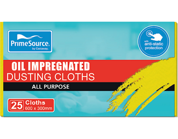 Prime Source Yellow Oil Impregnated Dusting Cloths 25 Pack