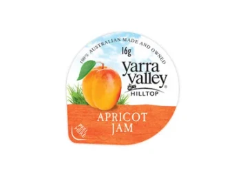 Yarra Valley Apricot Jam Portion Control x 20 pack
