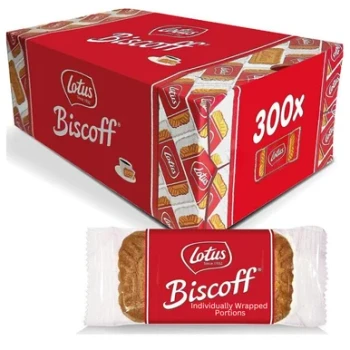Individually Wrapped Lotus Biscoff Biscuits 300 Box