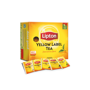 Lipton Individually Wrapped Envelope Tea Bags 100 Pack 