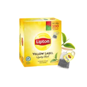 Lipton Yellow Label Black Tea Bags 100 Pack