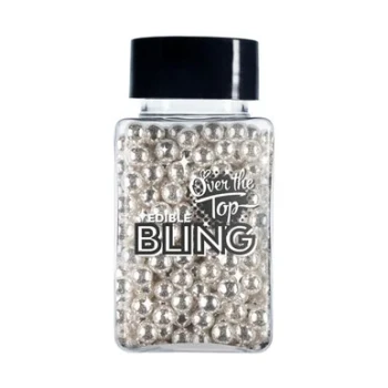Edible Silver Pearls 70g