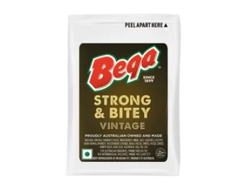 Bega Strong & Bitey Vintage Cheese Portion 20g