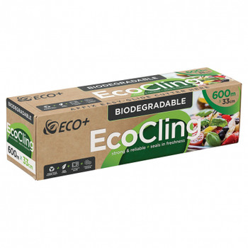 EcoCling Biodegradable Cling Wrap 33cm x 600m