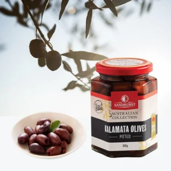 Sandhurst Australian Pitted Kalamata Olives 300g