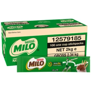 Nestle Milo Single Serve Sachets 100 Pack