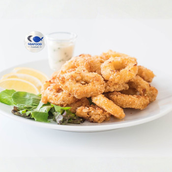 Crumbed Natural Calamari Rings 1kg
