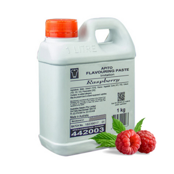 Bakels Apito Raspberry Flavoured Paste 1kg Bakels Apito Raspberry Flavoured Paste 1kg