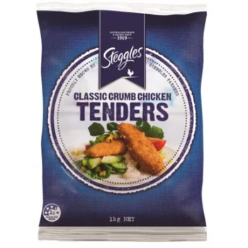 Steggles Classic Crumb Chicken Tenders 1kg
