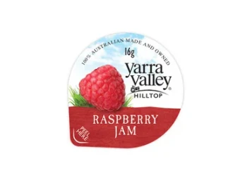 Yarra Valley Raspberry Jam Portion Control x 20 pack