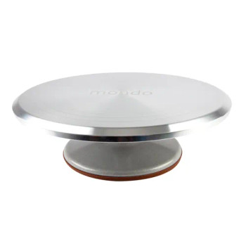 Mondo Stainless Steel 31cm Cake Decorating Turntable & Stand
