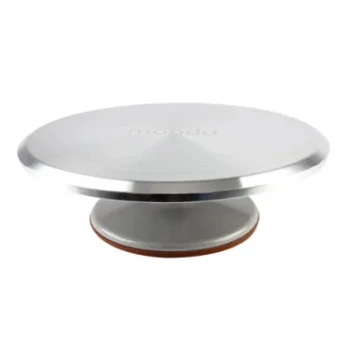 Mondo Stainless Steel 31cm Cake Decorating Turntable & Stand