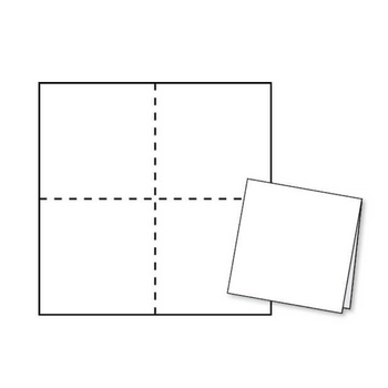 1 Ply Luncheon Napkins Quarter Fold Graphic