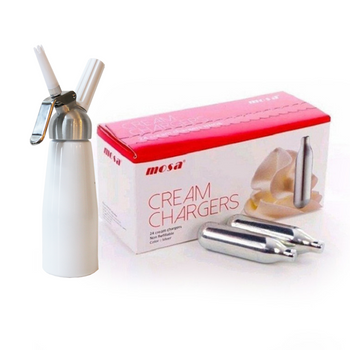 Mosa Whipped Cream Gas Charger Bulbs 10 Pack