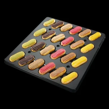 Les Carolines Assorted Mini Eclairs 72 Pieces