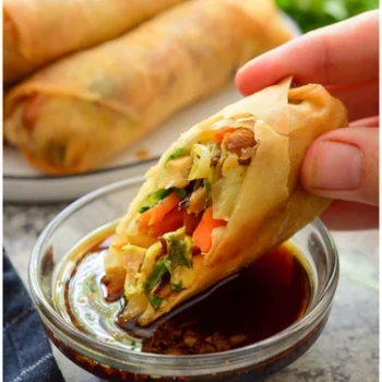 Large Vegetable Spring Rolls 10 Pack