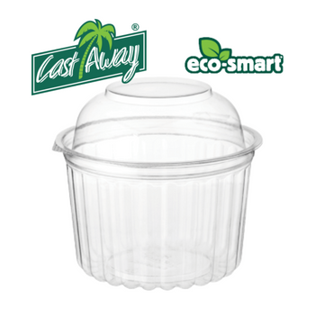Castaway Eco-smart ClearView Food Bowls 341ml 12oz