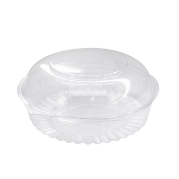 20oz Clear Shobowl with Dome Hinged Lid 50 Pack