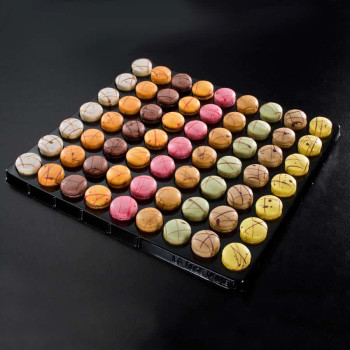 Assorted Premium Mini Macarons 126 Pieces