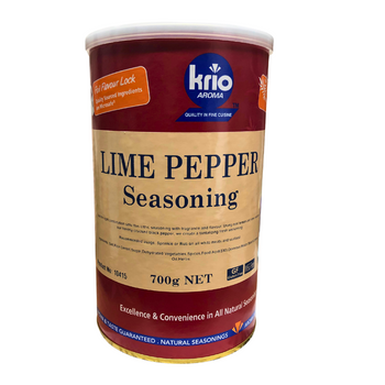Krio Krush Lime Pepper Seasoning 700g Canister