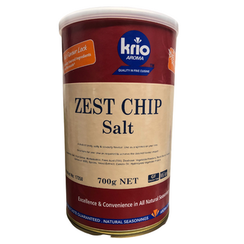 Krio Krush Zest Chip Salt 700g Krio Krush foodservice product
