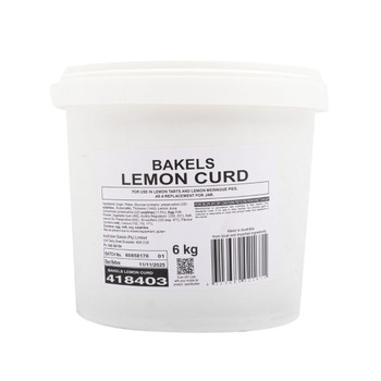 Bakels Lemon Curd Natural 6kg Pail