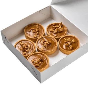 Looma's Caramel Walnut Tarts 6 Pack