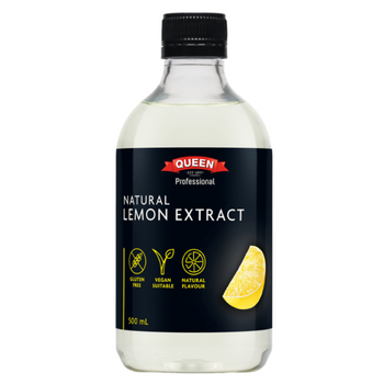 Queen Professional Natural Natural Lemon Extract 500 ml