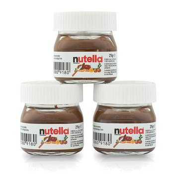 Nutella Mini Glass Jar