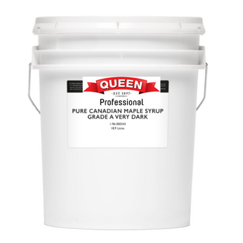 Queen Pure Canadian Maple Syrup Very Dark 18.9 Litres 