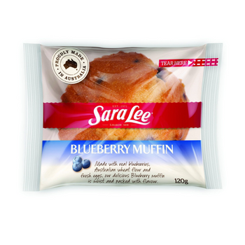 Sara lee Large Blueberry Muffins Individually Wrapped 15 Pack
