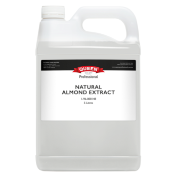 Queen Professional Natural Almond Extract 5 Litre available from Padstow Food Service
