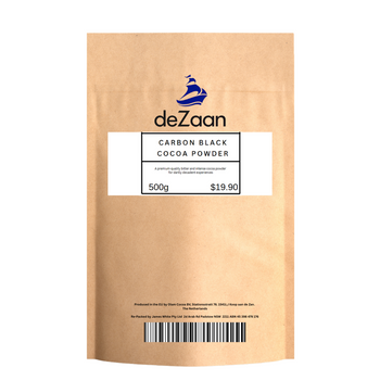 deZaan Carbon Black Cocoa Powder 500g
